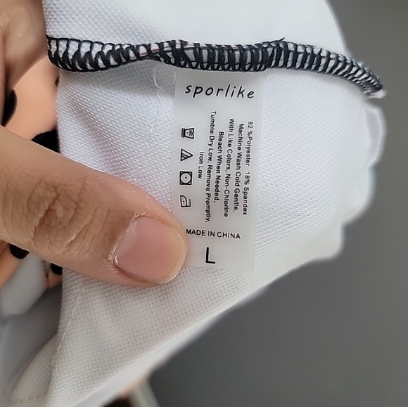 Sporlike One-Piece Swimsuit Womens Sz L Leopard Animal Print Bathing Swimwear - Picture 4 of 4